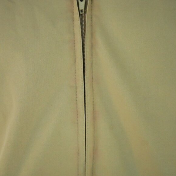 Men’s Vintage Sears & Roebuck Co. Vented Plaid Lined Tan Classic Jacket XL - Picture 4 of 7